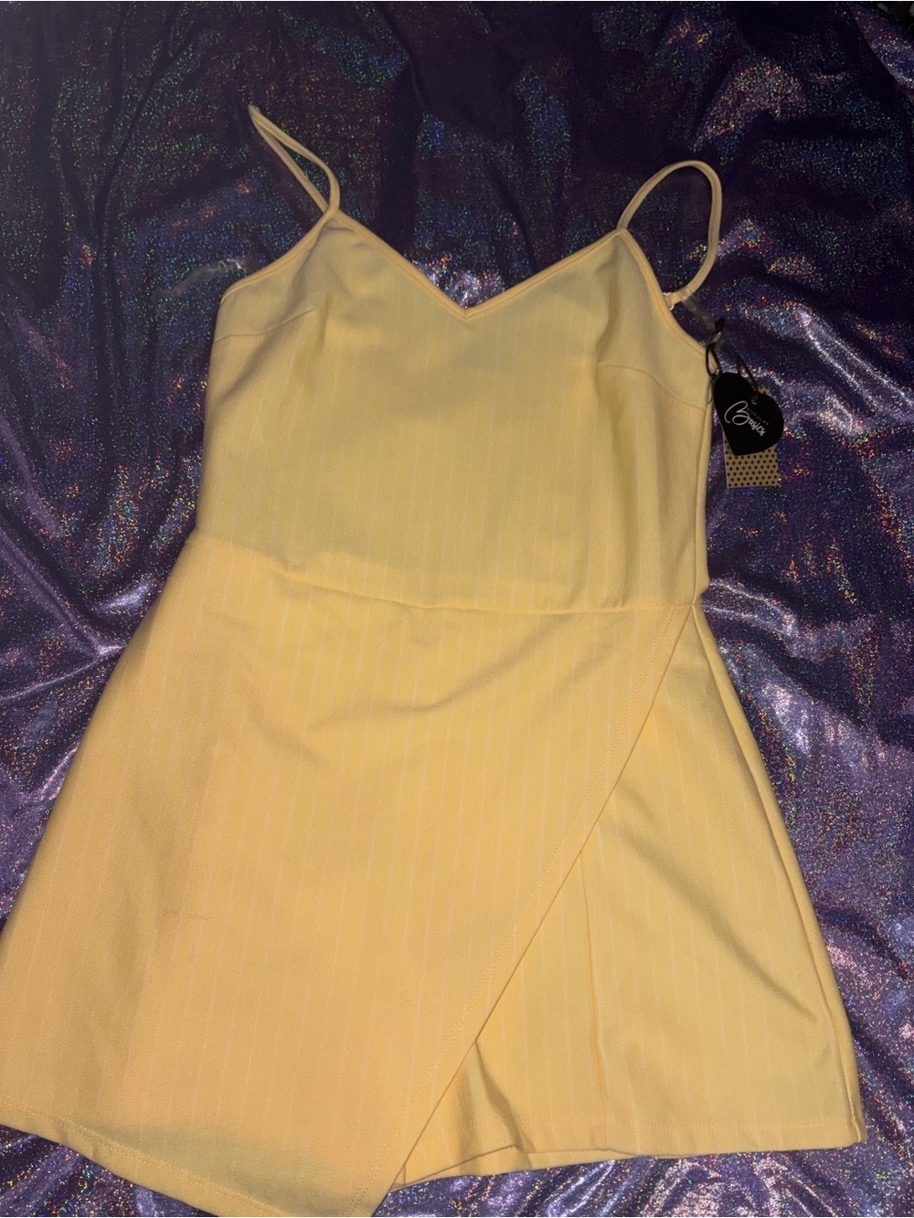 Women’s Yellow Romper